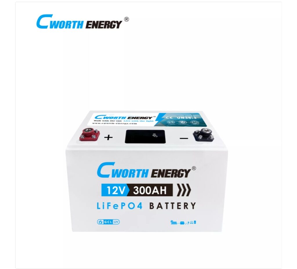 Cworth Energy 3.8kWh 12v Lithium Battery
