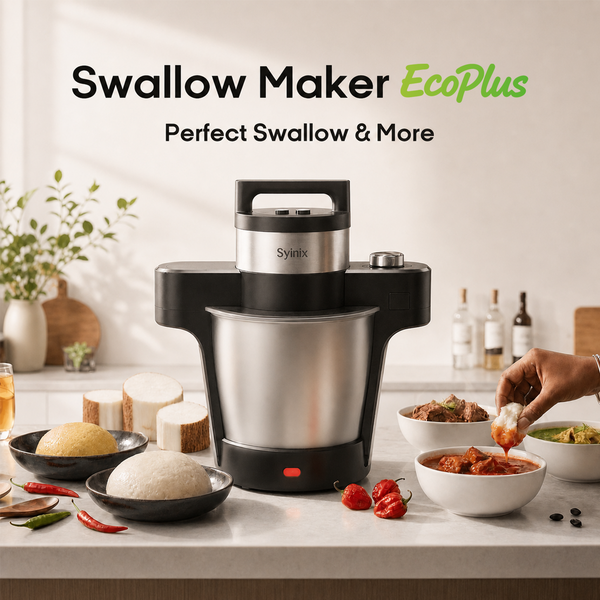 Syinix Swallow Maker SFM60P1 – 6L Automatic Swallow Maker & Food Processor
