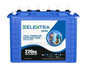 Elista tubular battery
