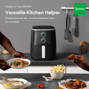 Syinix Air Fryer SAIF60M – 6L